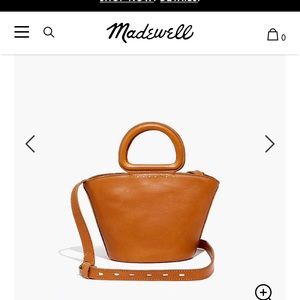 Madewell crossbody leather purse